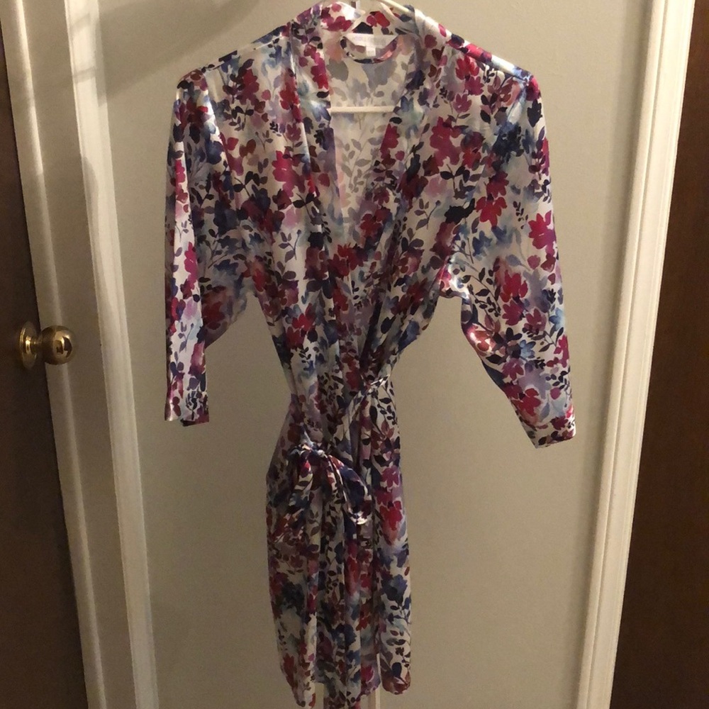 Floral robe